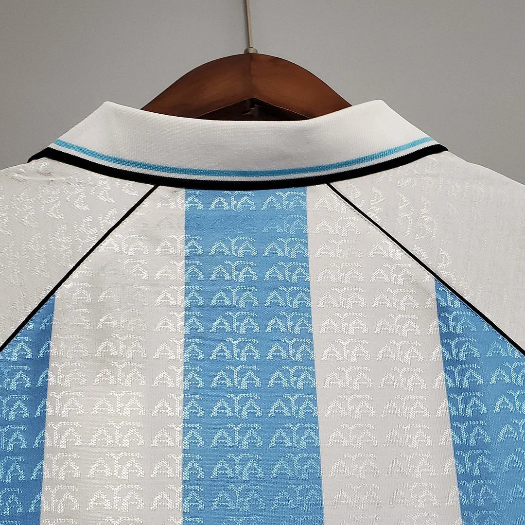 1997 Retro Argentina Home Jersey