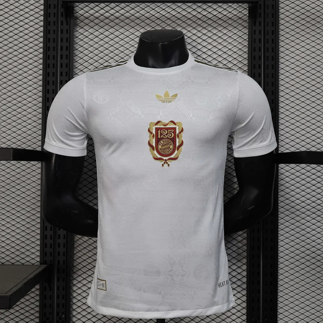 Bayern Munchen 2025/2026 125th Anniversary Edition White Limited Jersey