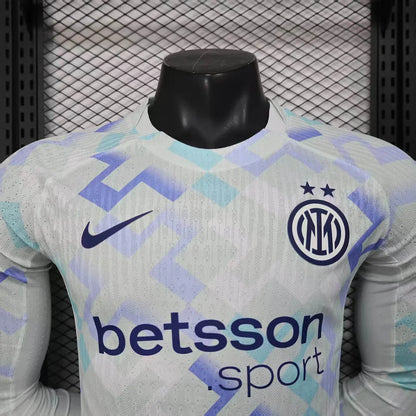 2025/2026 Inter Milan Away Jersey Long Sleeve