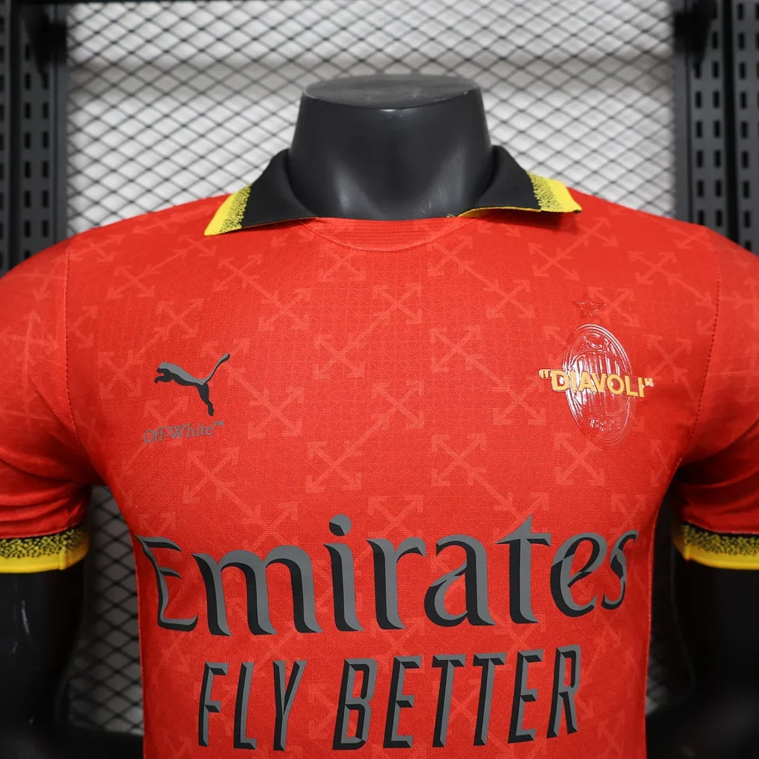 2024/2025 AC Milan X Off White Limited Jersey