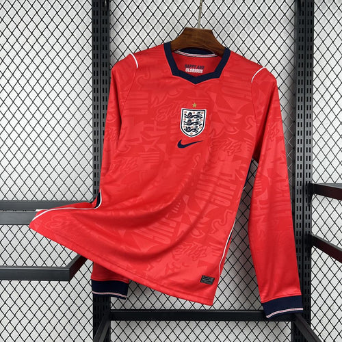 2026 England Away World Cup Kit Long Sleeve Fan Version