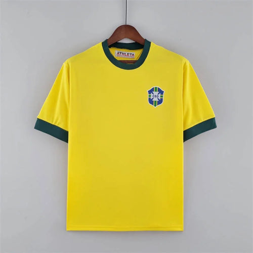 1970 Retro Brazil Home Jersey