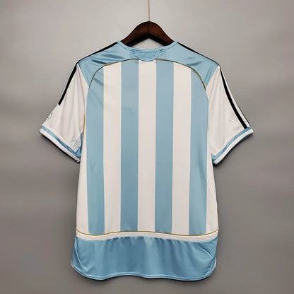 2006 Retro Argentina Home Jersey