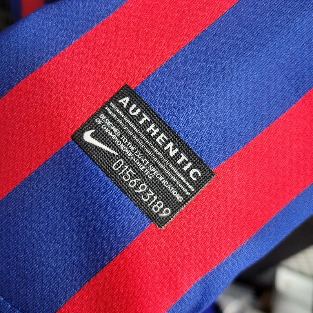 2011-2012 Retro Barcelona Home Jersey Long Sleeve