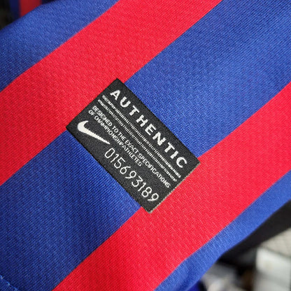 2011-2012 Retro Barcelona Home Jersey Long Sleeve