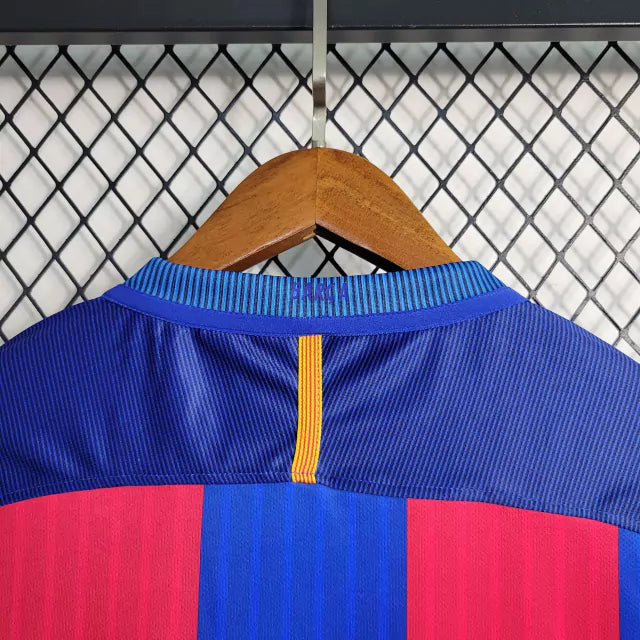 2016/2017 Retro Barcelona Home Jersey