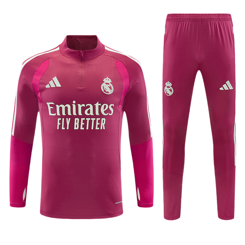 2026/2027 Real Madrid Pink Tracksuit
