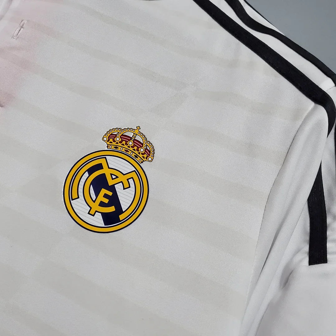 2014-2015 Retro Real Madrid Home Jersey