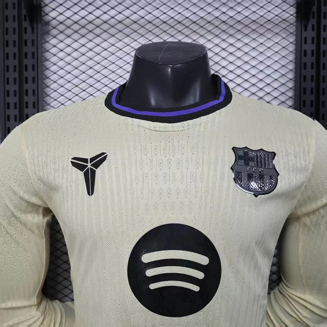 2025-2026 Barcelona Away Kit Long Sleeve