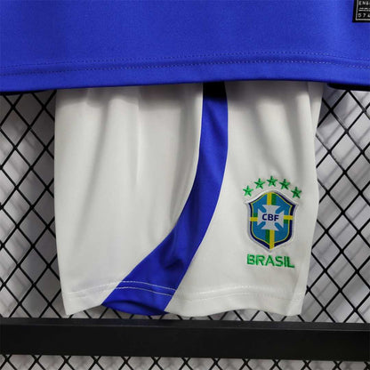 2022 Brazil Away Jersey Kids Size
