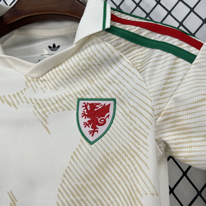 2026 Wales Away World Cup Kit Kids Size