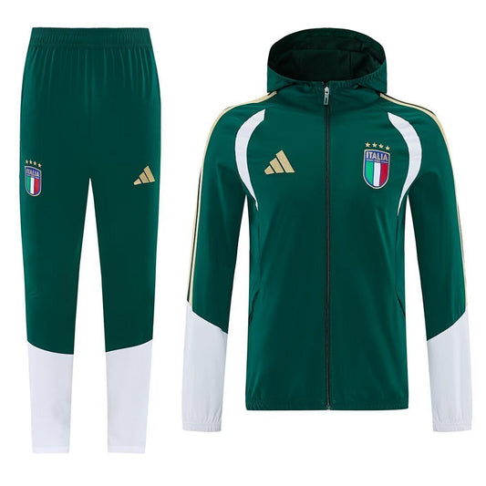 Italy Green and White Tracksuit