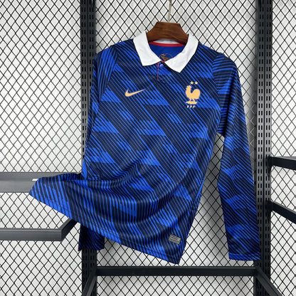 2026 France Home World Cup Kit Long Sleeve Fan Version