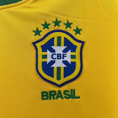 2010 Retro Brazil Home Jersey