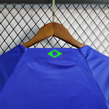 2022 Brazil Away Jersey Kids Size