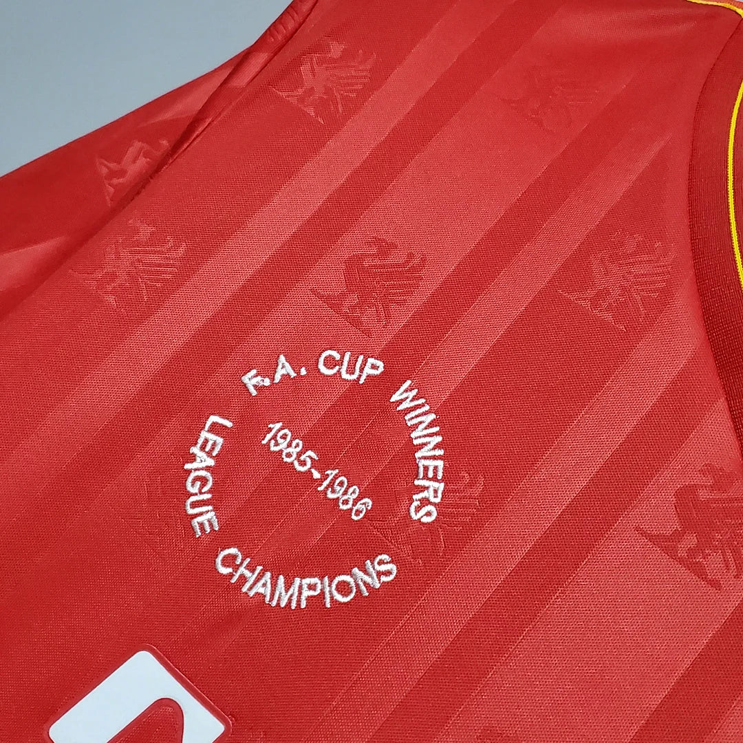Liverpool Home 1985/1986 FA Cup Winner & League Champs Retro Jersey