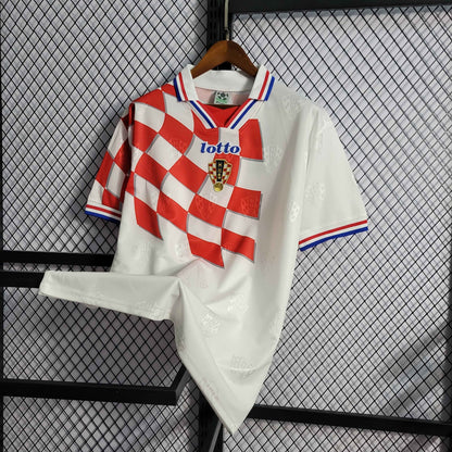 1998 Retro Croatia Home Jersey