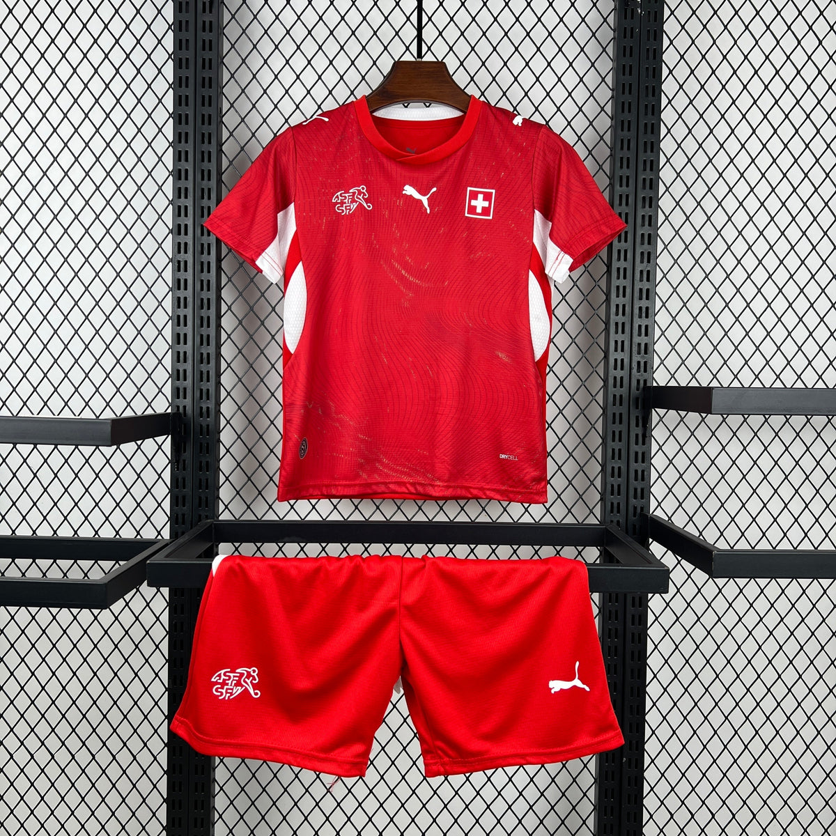 2026 Switzerland Home World Cup Kit Kids Size