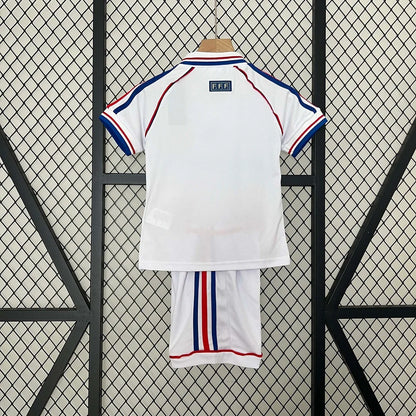 1998 Retro France Away Kit Kids Size
