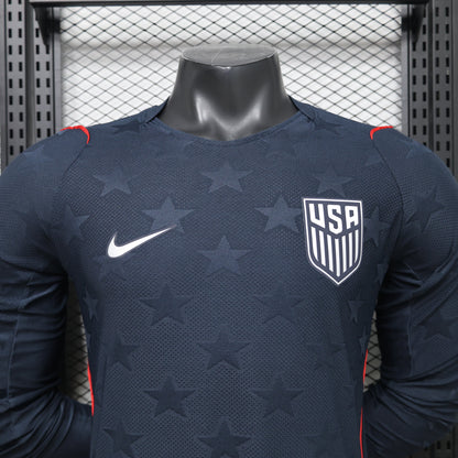 2026 USA Away World Cup Kit Long Sleeve Player Version