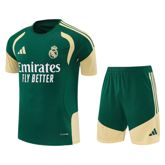 2026/2027 Real Madrid Green x Gold Set