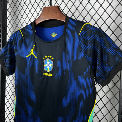 2026 Brazil Away World Cup Kit Kids Size