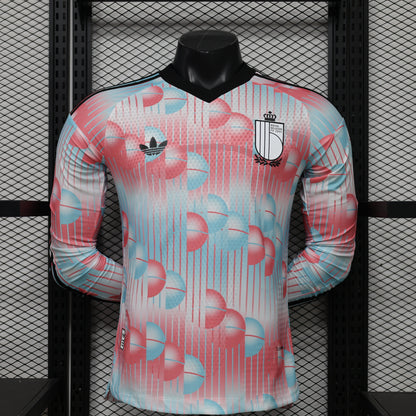 2026 Belgium Away World Cup Kit Long Sleeve Player Version