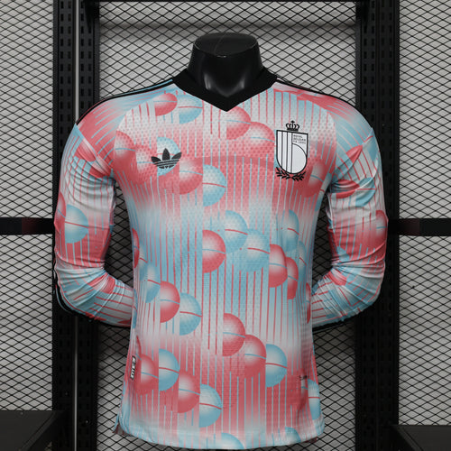 2026 Belgium Away World Cup Kit Long Sleeve Player Version