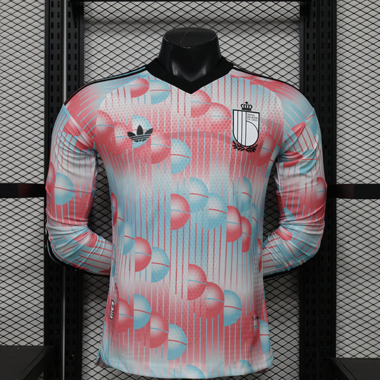 2026 Belgium Away World Cup Kit Long Sleeve Player Version