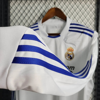 2010/2011 Retro Real Madrid Home Jersey Long Sleeve