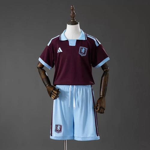 2026/2027 Aston Villa Home Kit Kids Size