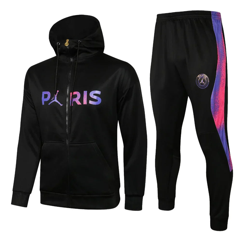 PSG Black and Purple Tracksuit