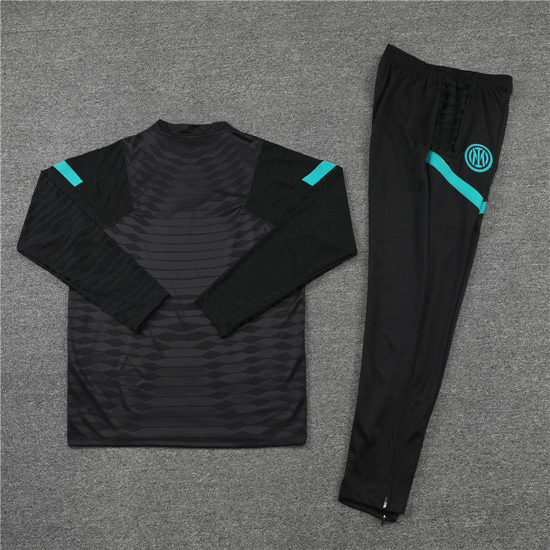 Inter Milan Black and Blue Tracksuit