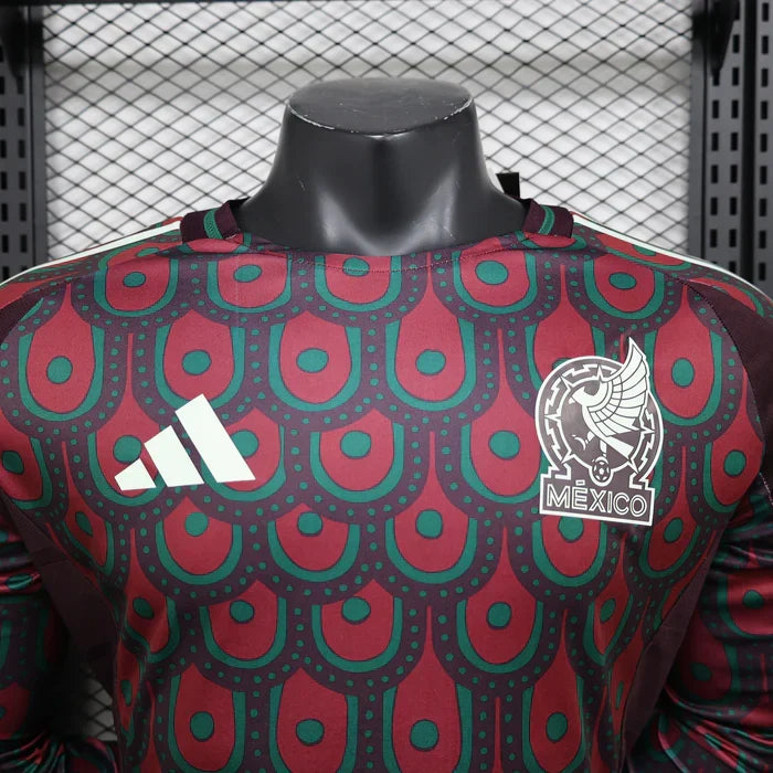 Mexico 2024/2025 Home Kit Long Sleeve