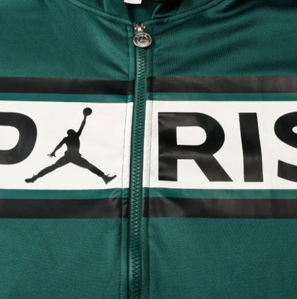 PSG Dark Green and White Tracksuit