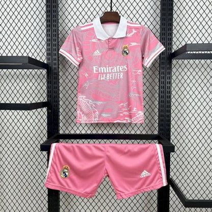 Real Madrid "Dragón Rosa" Limited Jersey Kids Size