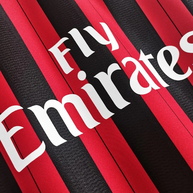 AC Milan Retro 2013-2014 Long Sleeve Home Kit