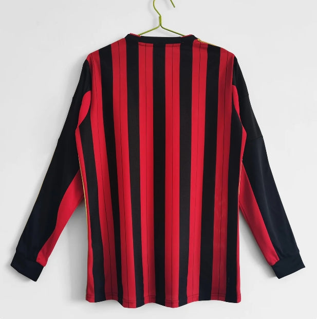 AC Milan Retro 2013-2014 Long Sleeve Home Kit
