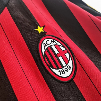 AC Milan Retro 2013-2014 Long Sleeve Home Kit