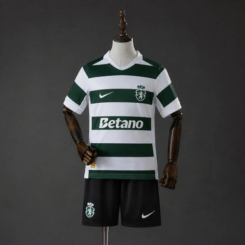 2026/2027 Sporting Lisbon Home Kit Kids Size