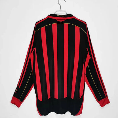 AC Milan Retro 2007-2008 Long Sleeve Home Kit