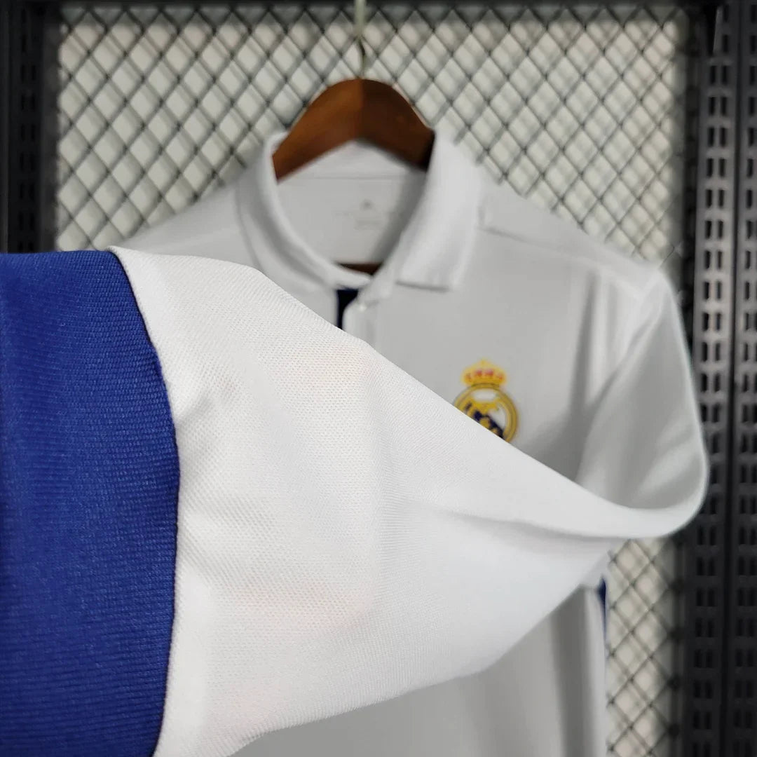 2016/2017 Retro Real Madrid Home Jersey Long Sleeve