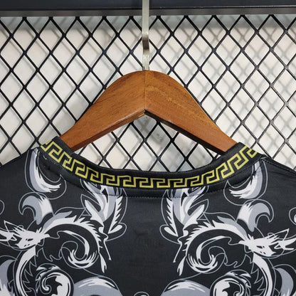 Italy "Versace" Black Limited Jersey