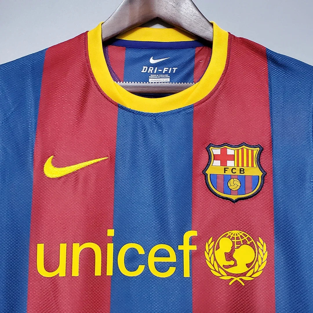 2010-2011 Retro Barcelona Home Jersey