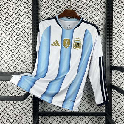 2026 Argentina Home World Cup Kit Long Sleeve Fan Version