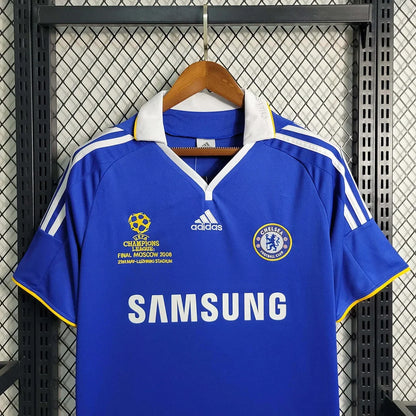 2008-2009 Retro Chelsea Champions League Final Home Jersey