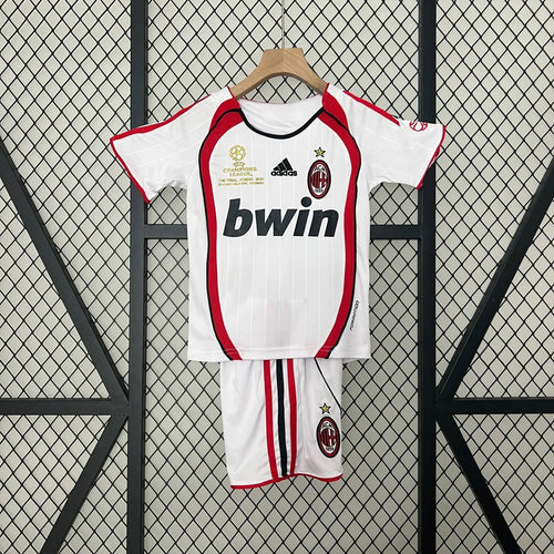 2006/2007 Retro Ac Milan Away Jersey Kids Size