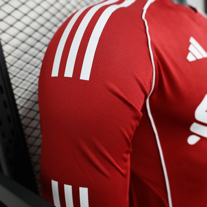 2025/2026 Liverpool Home Long Sleeve