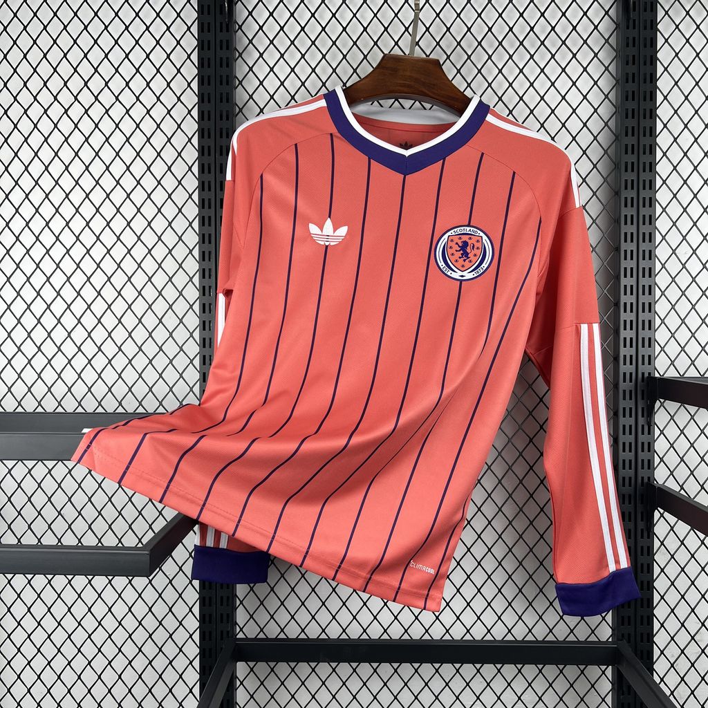 2026 Scotland Away World Cup Kit Long Sleeve Fan Version