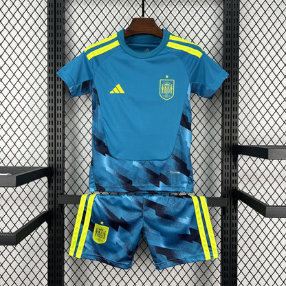 2026 Spain Goalkeeper World Cup Kit Kids Size